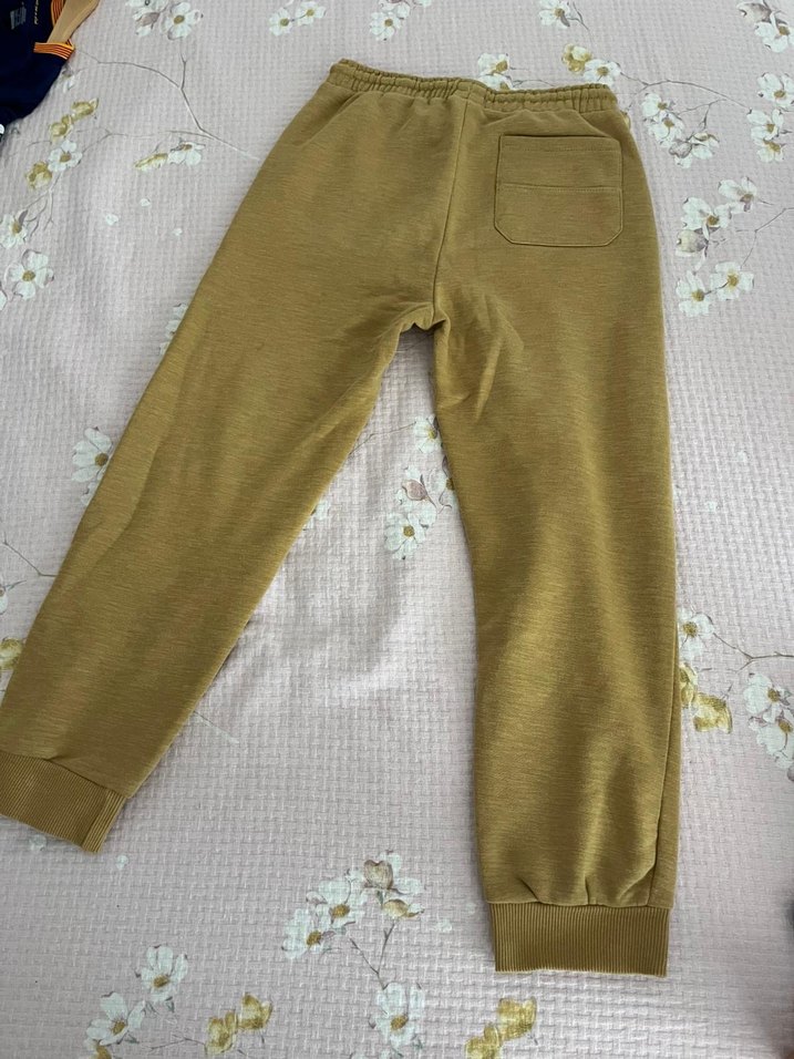 Erkek Çocuk Kahverengi Rahat Kesim Eşofman Altı - Görsel 5