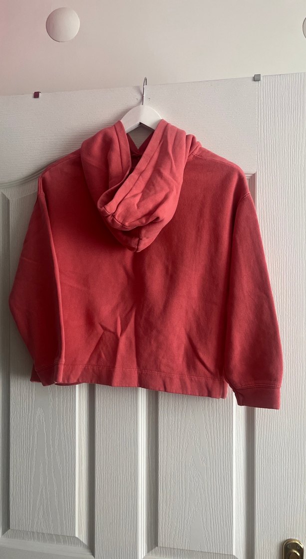 Kadın Kırmızı Rahat Kesim Sweatshirt - Görsel 3