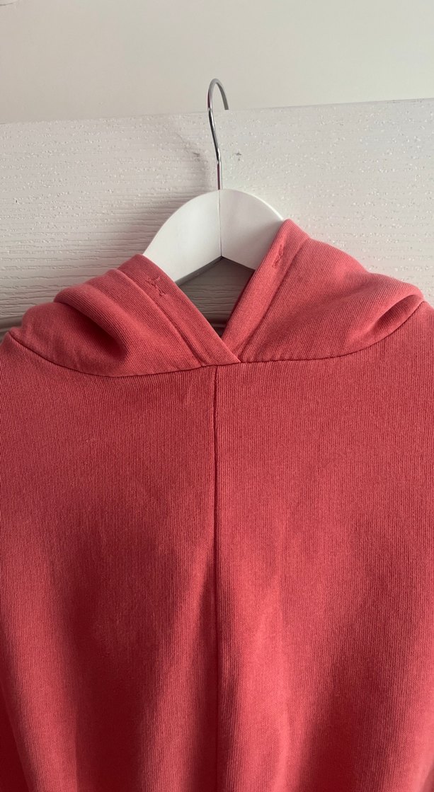 Kadın Kırmızı Rahat Kesim Sweatshirt - Görsel 2