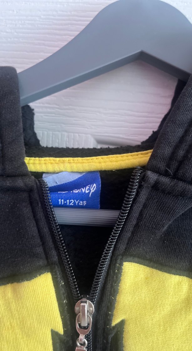 Batman Baskılı Siyah Erkek çocuk Sweatshirt - Görsel 3