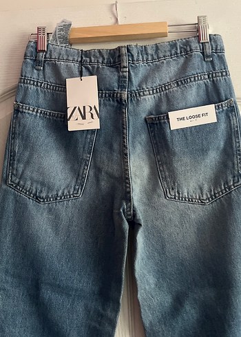 Mavi Renkli Rahat Kesim erkek çocuk Denim Pantolon - Görsel 6