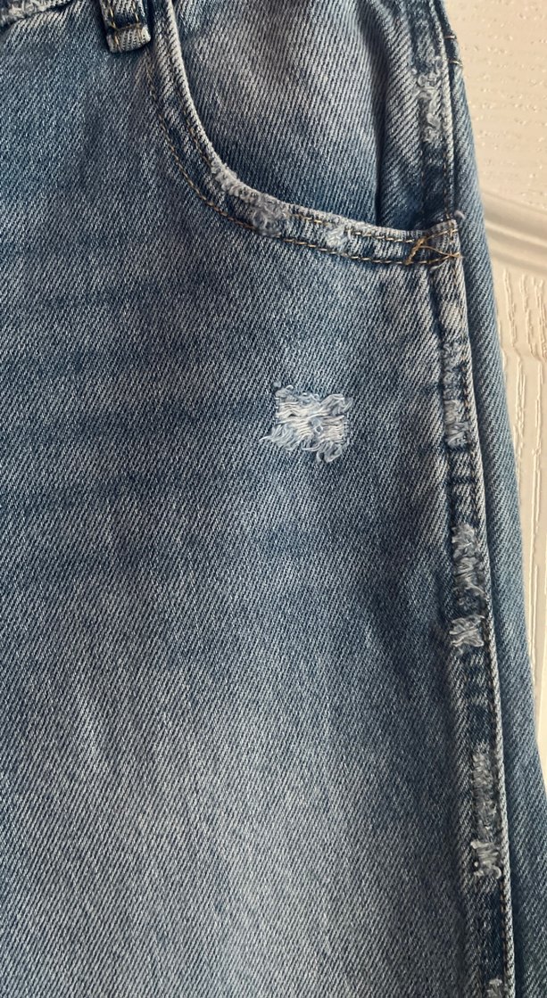 Mavi Renkli Rahat Kesim erkek çocuk Denim Pantolon - Görsel 3