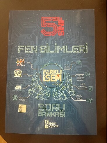 5. Sınıf fen bilimleri isem yayınları farklı isem soru bankası