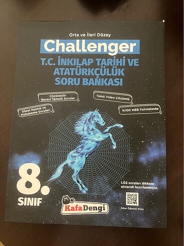 8. Sınıf kafadengi challenger inkılap soru bankası