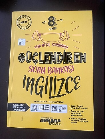 8. Sınıf güçlendiren İngilizce soru bankası