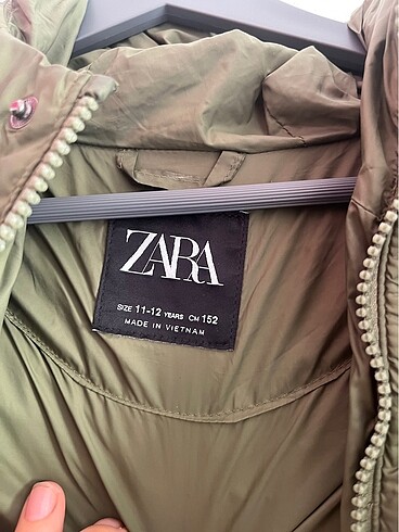Zara şişme mont 11-12 yaş - Görsel 5