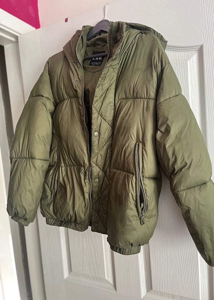 Zara şişme mont 11-12 yaş - Görsel 3