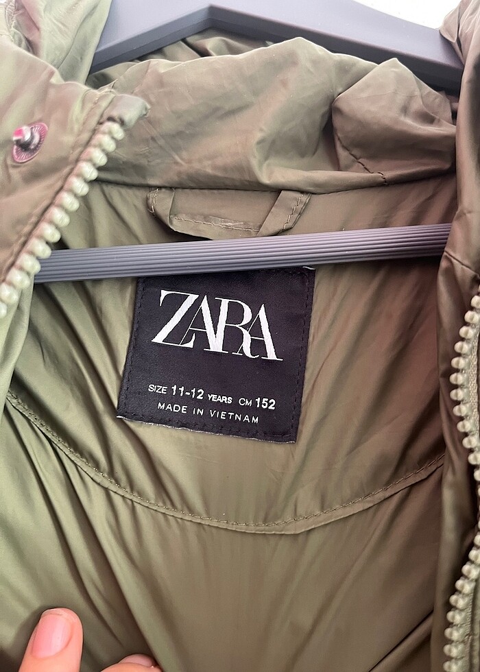 Zara şişme mont 11-12 yaş - Görsel 5
