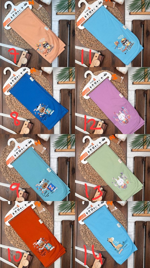 Çocuklar için Pamuklu Renkli Desenli Uyku Tekstili - Görsel 2