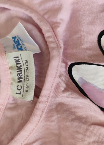 LC Waikiki Pembe Baskılı Çocuk  elbise - Görsel 2