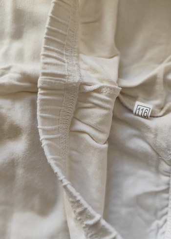 Beyaz Keten çocuk sortu - Ana görsel