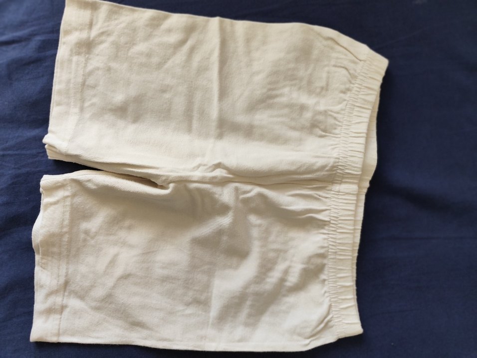 Beyaz Keten çocuk sortu - Görsel 2