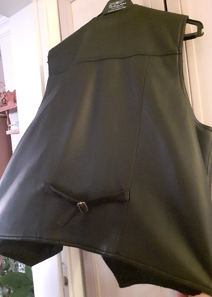 Erkek deri yelek - Görsel 2