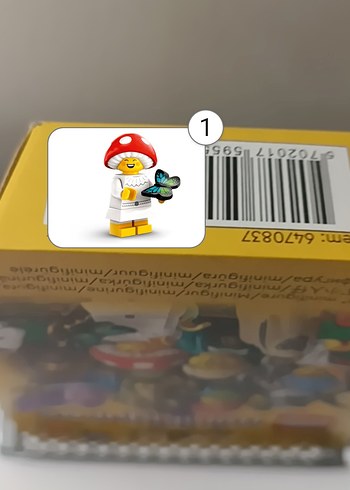 Diğer Mushroom Sprite | LEGO Minifigures Series 25 - 71045