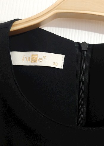 sıfır ürün  Uzun Kollu Siyah Tunik elbise olarakta giyinebilir - Görsel 2