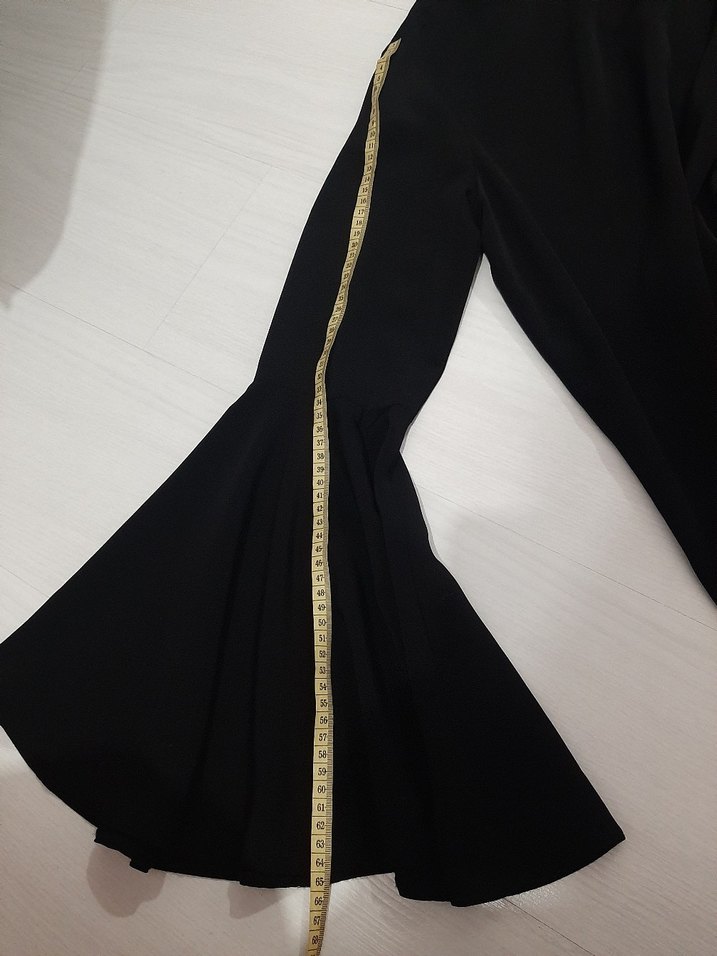 sıfır ürün  Uzun Kollu Siyah Tunik elbise olarakta giyinebilir - Görsel 5