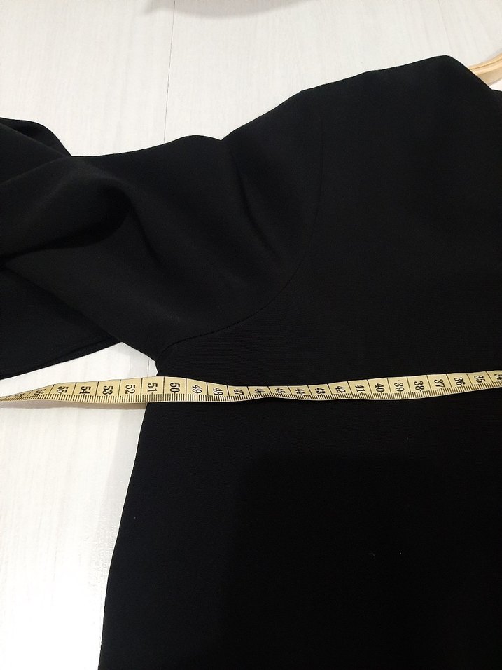 sıfır ürün  Uzun Kollu Siyah Tunik elbise olarakta giyinebilir - Görsel 4