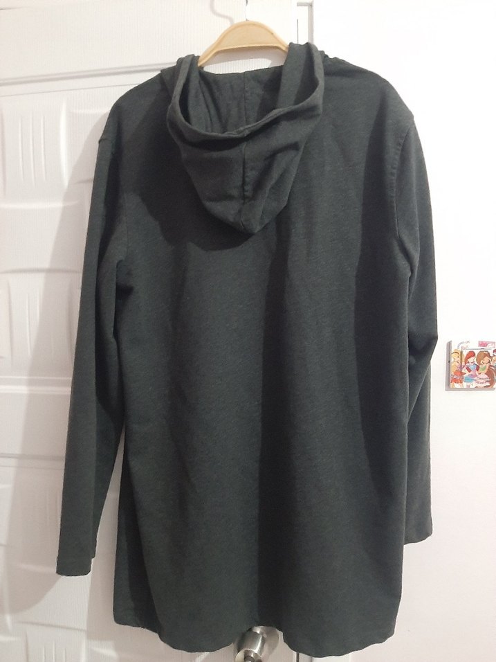 Gri Kapüşonlu  S/M - Görsel 3