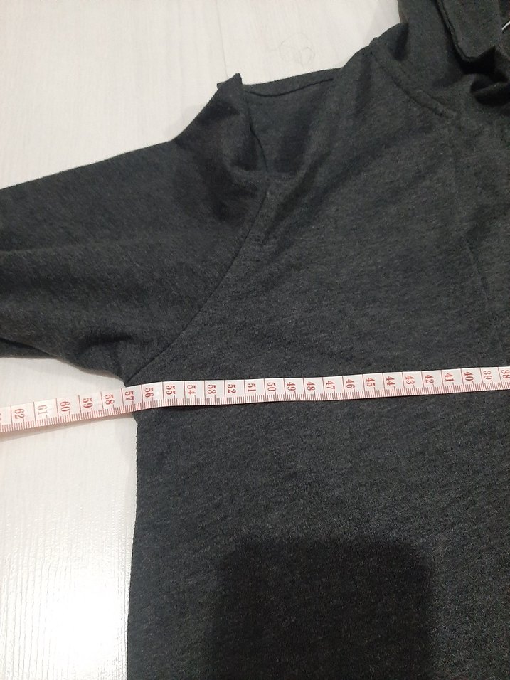 Gri Kapüşonlu  S/M - Görsel 4