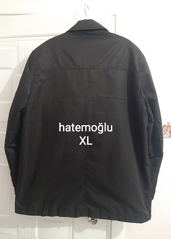 Hatemoglu Siyah Erkek Düğmeli Ceket XL
 sıfır ayarında - Görsel 3