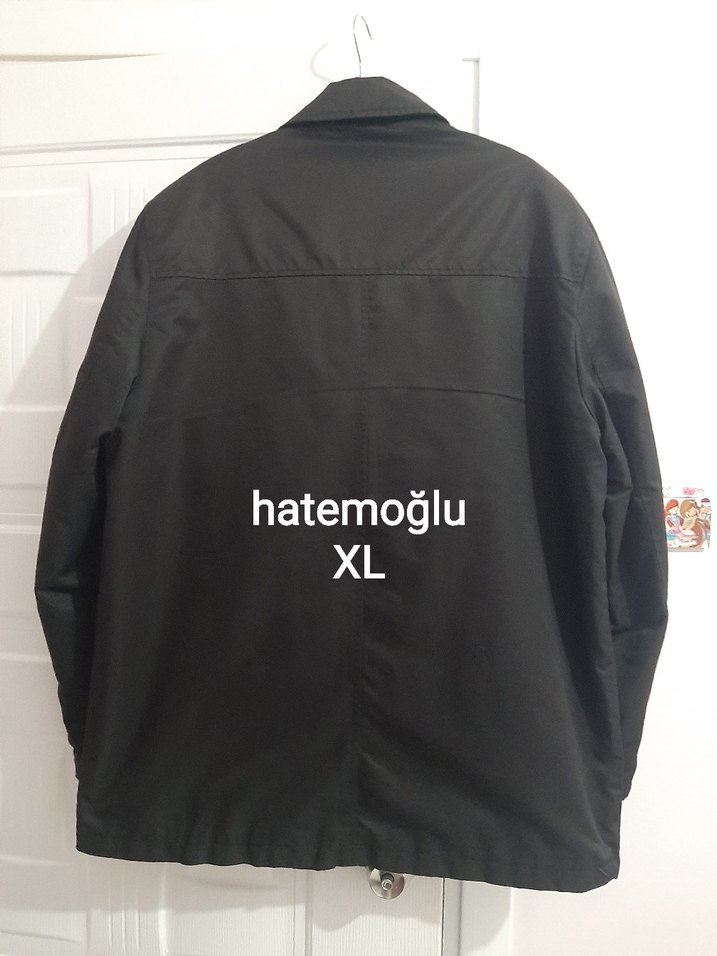 Hatemoglu Siyah Erkek Düğmeli Ceket XL
 sıfır ayarında - Görsel 3