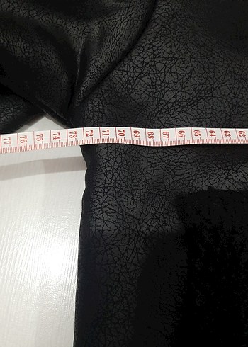 Siyah Kürklü Deri Kadın Biker Ceket - Görsel 4