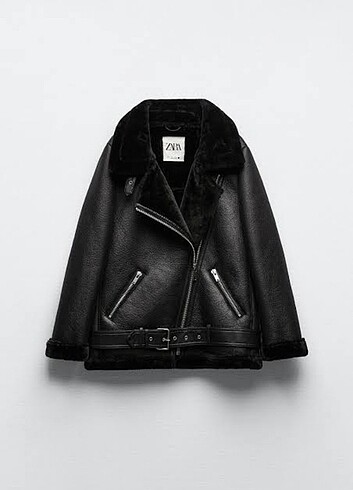 Astar Detaylı Siyah Zara Ceket 