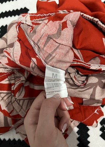 Kiremit Renkli Bohem Kadın Kumaş Pantolon - Görsel 5