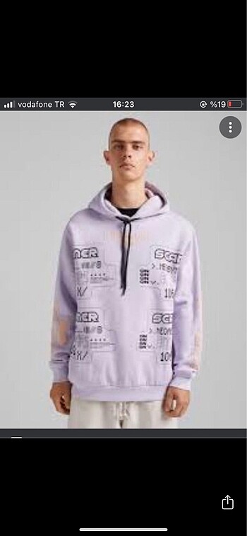 Bershka Erkek sweatshirt