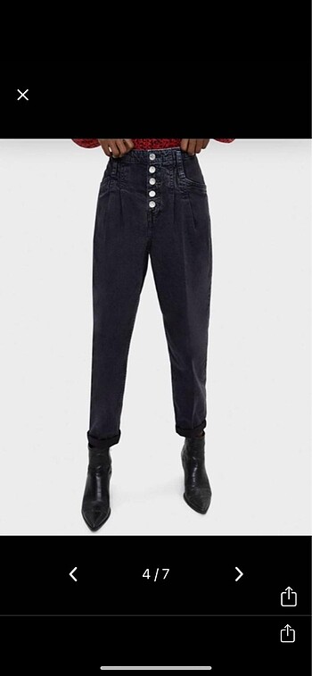 Bershka antrasit jean