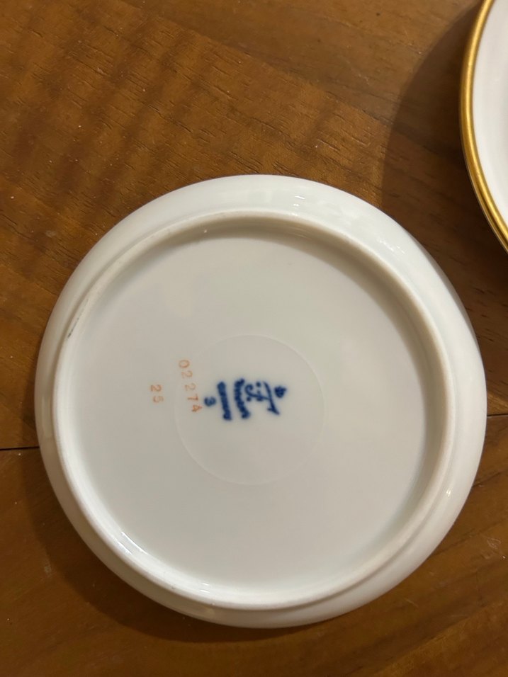 Fürstenberg Pembe Gül Desenli Pastel Tabak Seti - Görsel 2