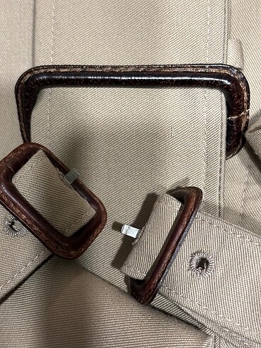 Burberry erkek trench kot 52 beden - Görsel 7