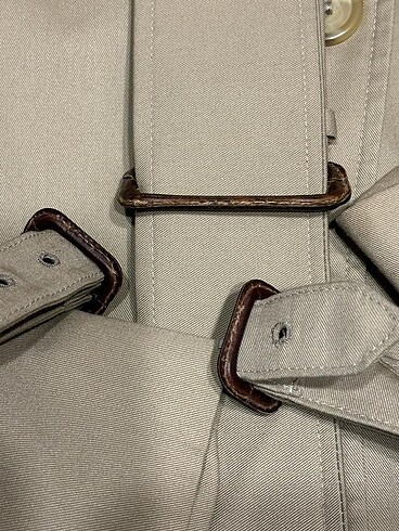 Burberry erkek trench kot 52 beden - Görsel 8