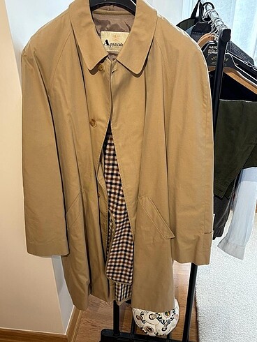 Aquascutum erkek miflonlu palto - Görsel 3