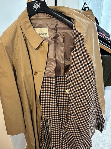 Aquascutum erkek miflonlu palto - Görsel 4