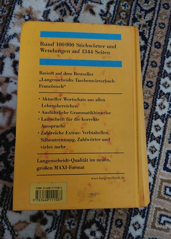 Langenscheidts Maxi Fransızca-Almanca Sözlük - Görsel 4