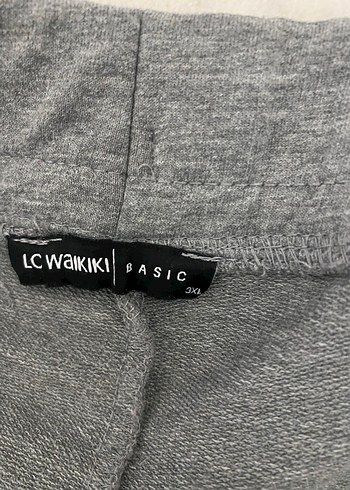 Gri Rahat Kesim Hamile Mini Şort - Görsel 3