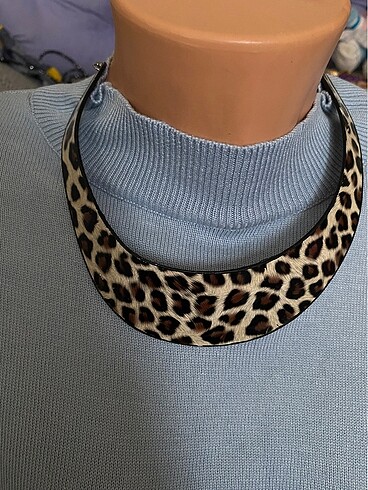 Beden Leopar kolye