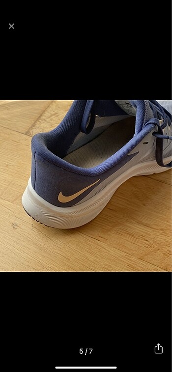 36,5 Beden mavi Renk Nike kadın ayakkabı