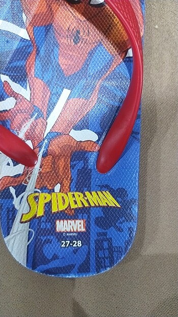 Spider-Man Erkek çocuk için mayo ve plaj terliği