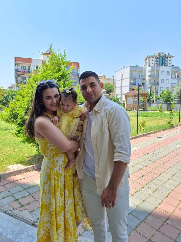 Sarı Uzun Kollarsız Salaş Bohem Elbise - Görsel 5