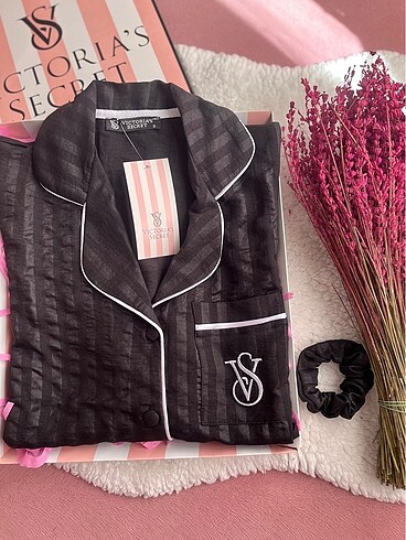 s Beden siyah Renk Victoria Secret Pijama Takımo