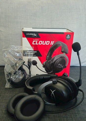HyperX Cloud II Gri Oyun Kulaklığı