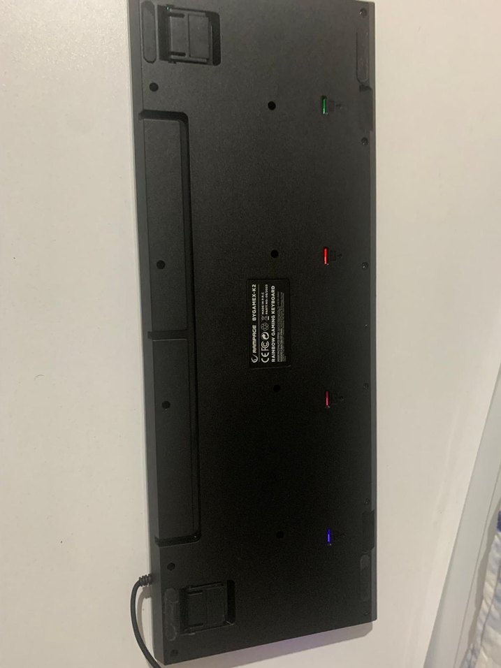 Renkli LED Işıklı Kablolu Klavye - Görsel 4