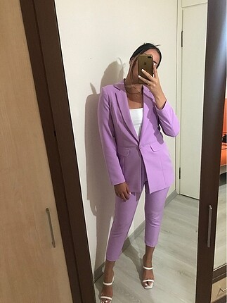 İkili blazer pantolon takım