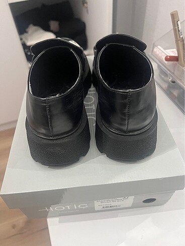 38 Beden siyah Renk Hotiç loafer