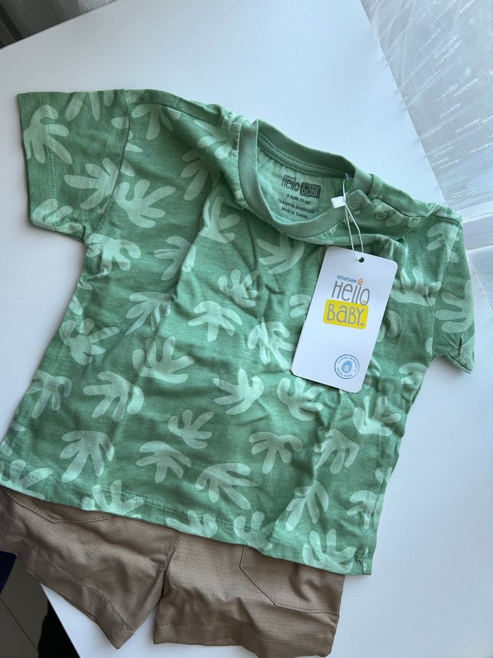 Hello baby bebek alt üst takım - Görsel 2
