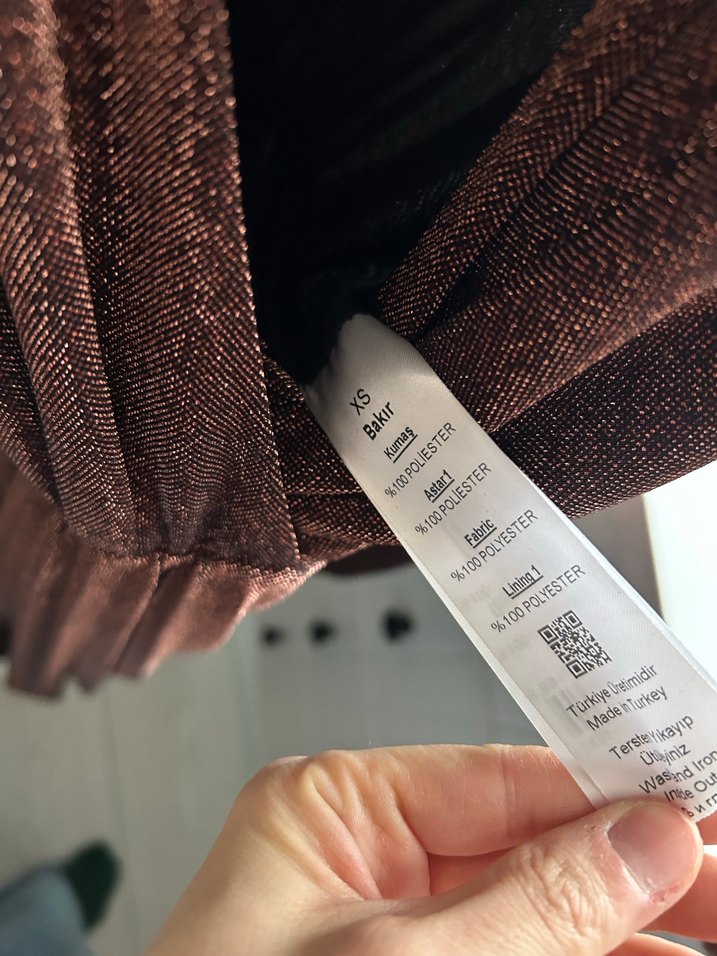 ADL Piliseli Uzun Kollu Uzun Elbise - Görsel 4