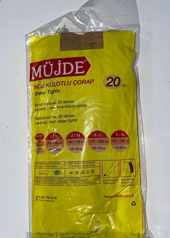 Kadın İnce Külotlu Çorap - Görsel 2