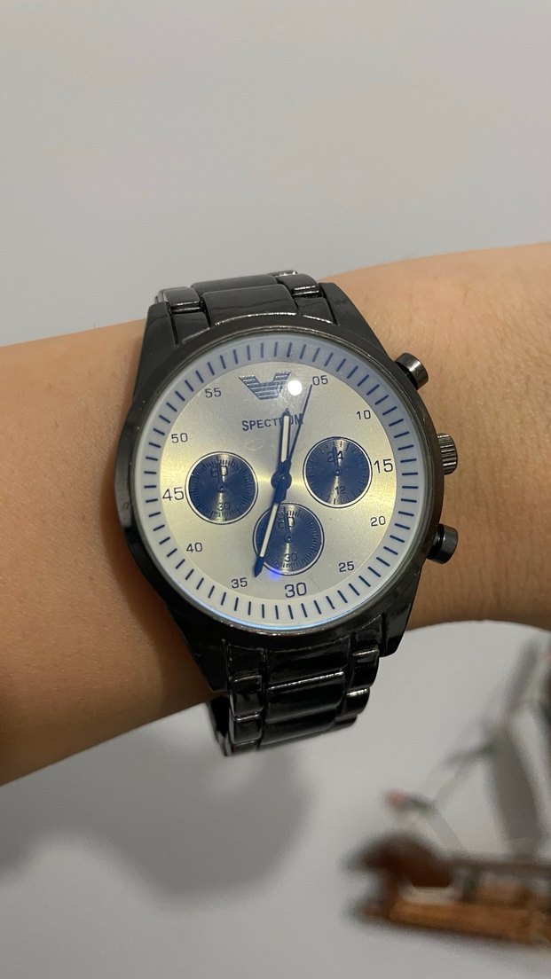 Siyah Erkek Kol Saati - Görsel 5